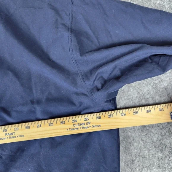 Nike Golf Pullover V Neck Windbreaker Jacket Mens Blue Navy XL Zipper Pocket NWT - Picture 12 of 12